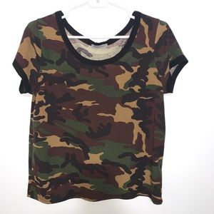 Charolette Russe Camouflage T-Shirt